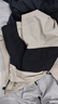 骆驼（CAMEL）三合一冲锋衣户外登山服防风防水保暖潮牌运动外套 A1W231117Z，米灰/黑色男女同款 L 实拍图