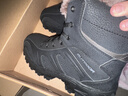 全洲狼雪地靴男冬季东北大棉鞋抗寒加绒加厚保暖鞋轻便大码防滑靴子 黑色-大棉 42 (260mm) 实拍图
