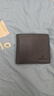 稻草人男士钱包短款商务头层牛皮横款两折票夹多卡位钱夹圣诞礼物 实拍图