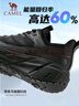 骆驼（CAMEL）全地形追云厚底慢跑步鞋男子运动鞋 CD122CL7713-1 幻影黑 40 实拍图