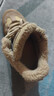 骆驼（CAMEL）加绒男鞋高帮休闲父亲秋冬保暖棉鞋 K14C36L3635 黑色 44 实拍图