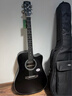 萨伽（SAGA）吉他sf600民谣初学入门男女萨迦木吉他jita萨嘎乐器 41英寸SF600CBK暗夜黑D桶缺角 实拍图