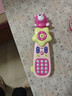迪漫奇仿真遥控器宝宝启蒙手机电话婴幼儿童早教音乐男女孩生日礼物粉 实拍图