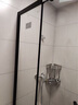 九牧（JOMOO）【定制】 弧形淋浴房一体式浴室玻璃隔断卫生间挡水隔断干湿分12S 现货速发雅黑光波0.9*1.0高1.9m 实拍图