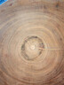 宪木圆形整木砧板整块实木菜板家用厨房案板防霉菜墩耐切耐剁菜板 直径36*厚3.8cm(5107) 圆形 实拍图