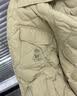 Teenie Weenie小熊男装羽绒服冬季衬衫式羽绒服保暖外套外套男 卡其色 M (170) 实拍图