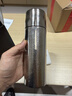 容山堂纯钛保温杯焖茶杯钛杯大容量茶杯茶水分离水杯年会礼品 皓月银茗泉保温杯+江山杯袋 480ml 实拍图