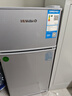 华宝小冰箱小型家用出租房用冷藏冷冻两用一级能效节能省电迷你宿舍寝室办公室二门电冰箱 【一级能效】58L银色【三天不到一度电】 实拍图