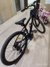 喜德盛（xds）26款山地自行车成人黑客380黑客350黑客500黑客700男士学生上班女 黑银15.5寸【黑客350】 实拍图