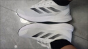 adidas DURAMO RC训练备赛轻盈体测跑鞋男女阿迪达斯官方 白色/黑色   42 实拍图