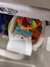 弥鹿（MiDeer）雪花片立体拼插大号积木六一儿童节礼物儿童DIY玩具礼盒3-5-6岁 【小号礼盒装】透彩雪花片-200片 实拍图