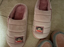 大嘴猴（paul frank）棉拖鞋女士秋冬季室内家居拖鞋毛绒保暖厚底棉鞋女款粉红250PF607 实拍图