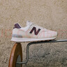 NEW BALANCE NB574官方休闲鞋女鞋复古舒适秋冬透气网鞋礼物轻便百搭运动鞋 米白色 WL574RCF 40 (脚长25.5cm)尺码详询客服 实拍图