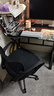 墨例（Mouurriy）电脑椅办公椅子升降转椅职员椅家用学生座椅游戏椅网布椅靠背椅 全黑标准加厚尼龙脚 实拍图