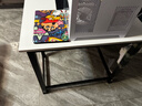 久丞家具转角电脑桌学生家用书桌双人书架一体组合桌卧室拐角L型电竞桌子 【加厚16mm桌面】白色右转角 120x80x74cm 实拍图