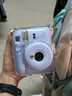 富士胶片FUJIFILMinstax  mini12 一次成像 立拍立得相机 mini12 绣球蓝 官方标配（无相纸及周边配件） 实拍图