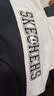 Skechers斯凯奇小暖宝羽绒服男女童秋冬季新款鸭绒短款儿童外套L424K062 淡灰色/00PD 175 实拍图