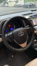 淄客适用丰田真皮手缝方向盘套卡罗拉雷凌荣放凯美瑞亚洲龙锋汉威兰达 头层牛皮 小牛皮黑皮侧孔黑线 实拍图