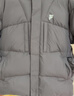 FILA FUSION斐乐潮牌情侣款羽绒服冬季新款宽松保暖连帽外套 正黑色-BK XS 160/84A/XS 实拍图