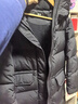 优衣库女装高级保暖羽绒长大衣/老爸评测外套夹克25秋冬481014 09 黑色 S /155/80A 实拍图