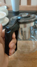 【京东物流】茶壶套装整套茶具大容量玻璃茶杯带滤网耐高温泡茶具 1000ML一壶+四杯套装【无茶盘】 实拍图