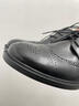 奥康（Aokang）商务男士皮鞋男布洛克男鞋系带低帮鞋193211020 黑色42码 实拍图
