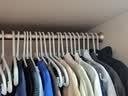 左转角衣架无痕晾衣架子塑料衣挂衣服衣撑防滑晒衣服20个装干湿两用40cm加长加粗加厚防滑无痕室内晾衣架 实拍图