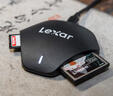 雷克沙（Lexar）USB3.1高速读卡器 TF/SD/CF 多功能三合一 支持UHS-II读取 适用相机行车监控内存卡 多卡多读 实拍图