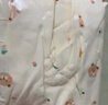 春秋款婴儿连体衣0-2岁A类无骨100%纯棉宝宝哈衣爬服新生儿衣服 奶瓶+树叶熊 73cm （15-18斤） 实拍图