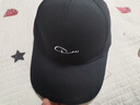 黛米安妮莎帽子男女春秋季棒球帽韩版潮人户外出行百搭遮阳帽休闲出游鸭舌帽 黑色 均码 55-60 实拍图
