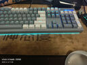 雷神（ThundeRobot）K104S 104键有线机械键盘 RGB背光键盘 电脑游戏笔记本办公家用全键热插拔无畏契约 蓝韵 青轴 实拍图