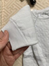 婧麒（JOYNCLEON）婴儿衣服秋冬连体衣纯棉新生儿季男女宝宝夹棉保暖对开哈衣服爬服 中开星月奶白 59cm 【1-3月，体重3.5-6.9kg】 实拍图