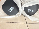 Keep彩色浸塑哑铃男士健身家用器械肌肉塑形墨灰色 5kg*2 实拍图