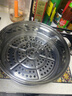苏泊尔SUPOR 蒸锅真味鲜不锈钢双层复底28cm蒸鱼锅加高锅盖蒸笼EZ28BS04 实拍图