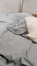 MIDO HOUSE铭都100支纯棉被套单件被罩全棉宿舍被套单人A类150*200cm 雅士灰 实拍图