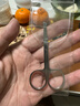 尖工（JIANGONG）日本不锈钢鼻毛修剪器手动圆头小剪刀鼻毛剪刀男士专用（加厚款） 实拍图