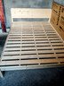 目瀚实木床双人床1.8米2米1.5米现代简约出租房简易单人床家用木板床 透气30高|裸床 1500mm*2000mm 实拍图