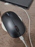 联想（Lenovo）无线鼠标 充电办公鼠标便携鼠标 笔记本鼠标 电脑鼠标 M100 Pro黑 带无线2.4G接收器 实拍图