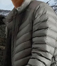 京东京造穿山甲轻薄羽绒服 立领白鸭绒户外秋冬外套短款男 钛灰色 M 实拍图