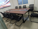森菲亚会议桌长桌办公桌现代办公室长方形洽谈桌椅组合2.0*1.0米单桌 实拍图