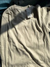 优衣库男装女装柔软圆领T恤/休闲长袖上衣25秋冬新款479783 31 米色 M /170/92A 实拍图