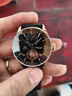 上海牌手表男自动机械表 星期日历夜光国表时尚多功能飞轮男表礼物924 星辰版-【黑盘】 日月轮转 昼夜显示 实拍图