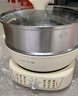 九阳（Joyoung）电火锅U底秒涮电煮锅分体可拆洗家用多功能锅上蒸下煮5.5L大容量火锅锅不粘锅G558S【0氟有钛 】 实拍图