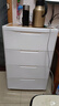 JEKO&JEKO抽屉式收纳柜儿童衣柜喂养台宝宝衣柜储物柜塑料卧室床头柜五斗柜 面宽57CM 免组装四层【木纹款】 实拍图