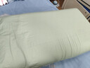 京东京造维他棉枕套 100%纯棉A类抗菌全棉枕巾枕头套 一对装 青柠绿 实拍图