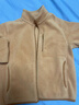 优衣库童装男童女童摇粒绒拉链茄克长袖外套夹克478141 46 鹅黄色 130 实拍图