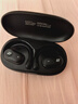 山水（SANSUI）W132【重磅新品】挂耳式蓝牙耳机 骨传导概念不入耳开放式无线运动跑步降噪耳夹式适用于华为 黑 实拍图