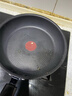 特福不粘煎锅家用牛排平底煎锅少油烟有钛煎饼锅电磁炉燃气灶通用24cm 实拍图