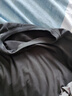 京东京造【情侣纯棉T】长袖t恤男男女秋季新款衣服打底衫 黑色 XL 实拍图