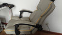 锦汐电脑椅办公椅子电竞椅家用人体工学椅老板椅主播靠背椅皮革转椅 灰色-工学椅【含乳胶坐垫+脚踏】 实拍图